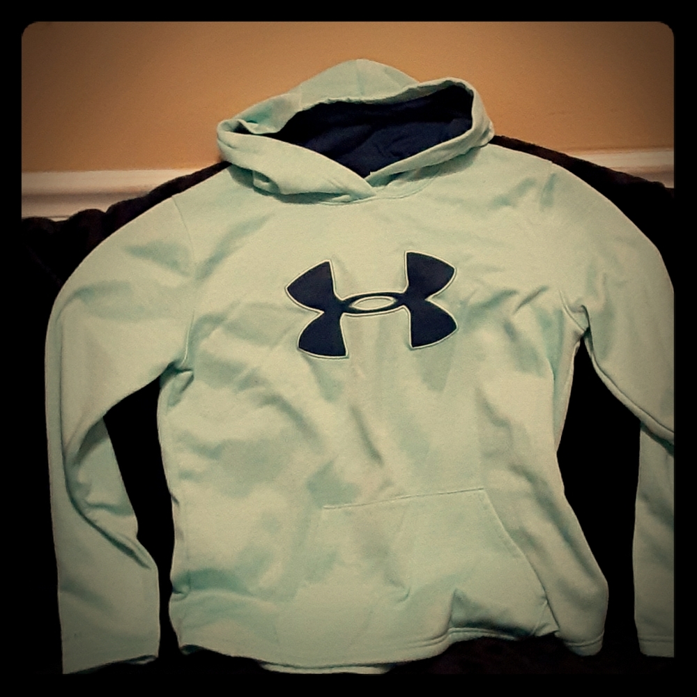 Blue Under Armour hoodie